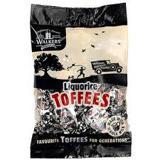 Walkers-NonSuch Bags Liquorice Toffee 12 x 150g